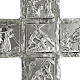 Croix de table argentée chemin de croix s4