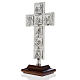 Croce argento da tavolo Via Crucis s5