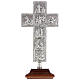 Crucifix, silver table cross with Way of the Cross s1