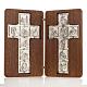 Diptych Way of the Cross silver, 14 stations s1