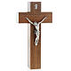 Kruzifix für Altartisch aus Nussbaumholz. s1