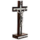Crucifixo de mesa em madeira de mogno s3