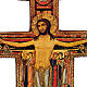 Krucyfiks Święty Damian z podstawą drewno s2