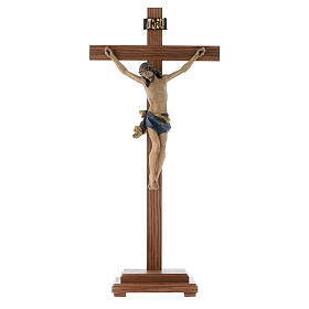 Crucifix à poser bois Ancien Or mod. Corpus