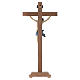 Crucifix à poser bois Ancien Or mod. Corpus s4