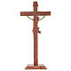 Crucifix à poser bois patiné multinuances mod. Corpus s5
