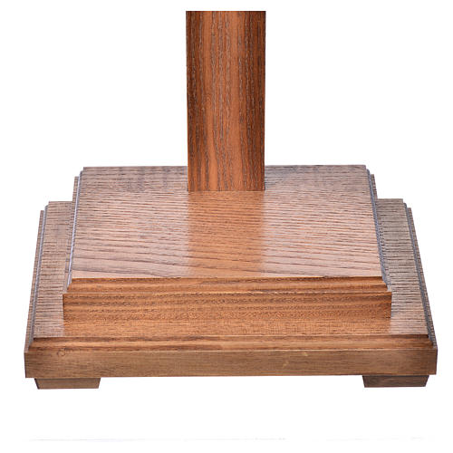 Corpus straight table cross, antique gold Valgardena wood 6