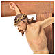Corpus straight table cross, patinated Valgardena wood s9