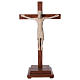 Altenstadt crucifix with base, 52cm in Valgardena wood natural w s1