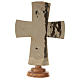 Crucifix d'autel Moines de Bethléem Jésus Grand Prêtre laiton 30x20 cm s5