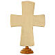 Crucifixo de altar Monges de Belém Jésus Grand Prêtre latão 30x20 cm s6