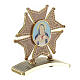 Standing enamelled icon, Immaculate Heart of Mary, 6x6 cm s3