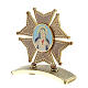 Table Icon Immaculate Heart Mary enameled 6x6 cm s2