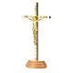 Table crucifix with a 4 cm diameter base s2