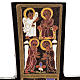 Cruz madeira Natividade impressão 14x9 cm s3