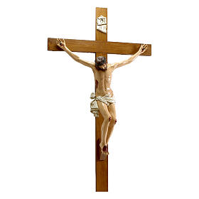 Crucifijo resina cruz madera 160 cm Lando Landi