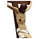 Wood and resin crucifix by Lando Landi, 95 in s6