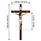 Crucifix bois résine Lando Landi 240 cm s3