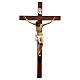Wood and Resin Crucifix by Lando Landi 240 cm s1