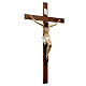 Wood and Resin Crucifix by Lando Landi 240 cm s5