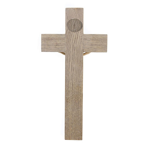 Kruzifix, Holz und Resin, 20x10 cm 4
