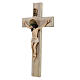 Crucifix bois résine 20x10 cm s2