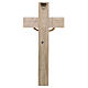 Crucifixo de parede resina e madeira 25x15 cm s4