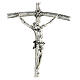 Crucifix, Pope John Paul II pastoral cross 12x28cm s2