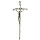 Crucifix, Pope John Paul II pastoral cross 12x28cm s4