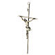 Crucifix, classic in metal with straight cross s3