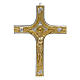 Crucifix en bronze deux couleurs s1