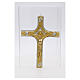 Crucifixo bronze bicolor s7