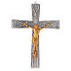 Crucifix in decorated bronze s1