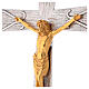 Crucifix in decorated bronze s2