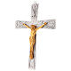 Crucifix in decorated bronze s3