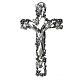 Crucifix, silver-coloured with grapes and branches s1