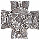 Krzyż posrebrzany zdjęcie z krzyża zmartwychwstanie wniebowstąpienie kielich chleb s4