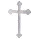 Crucifixo metal 4 evangelistas dourado ou prateado s4