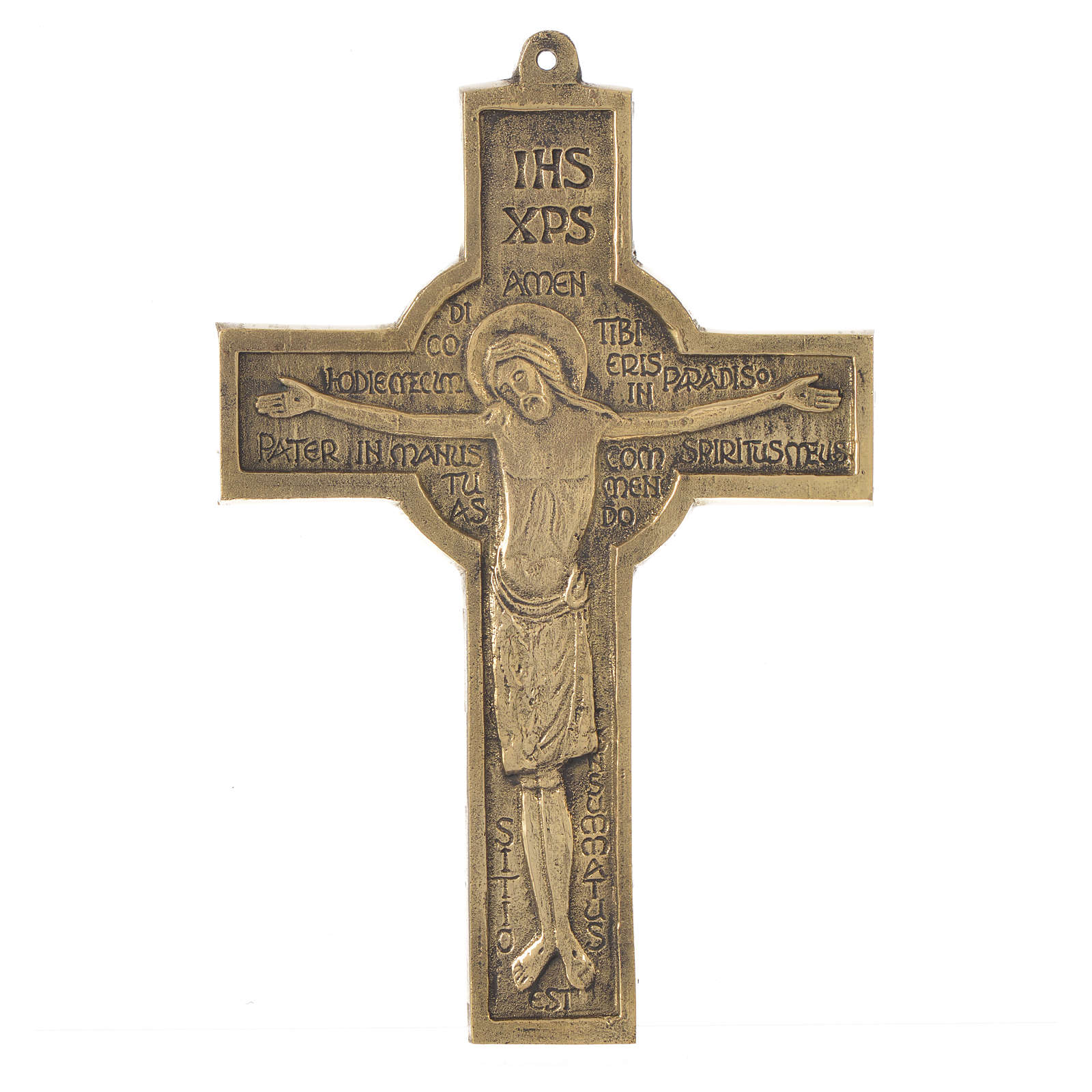 Roman cross, seven words of Jesus Bethlehem Monks 22x14 online sales