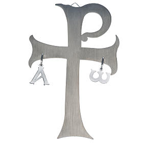 Kreuz von Aquileia aus Stahl.