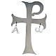 Kreuz von Aquileia aus Stahl. s1