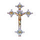 Crucifixo latão moldado 48x35 cm s1