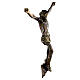 Leib Christi aus brozefarbigen Messing 67cm s5