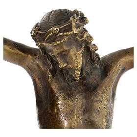 Body of Christ bronzed brass 67 cm