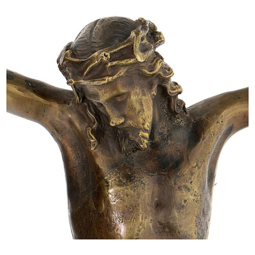 Body of Christ bronzed brass 67 cm 2