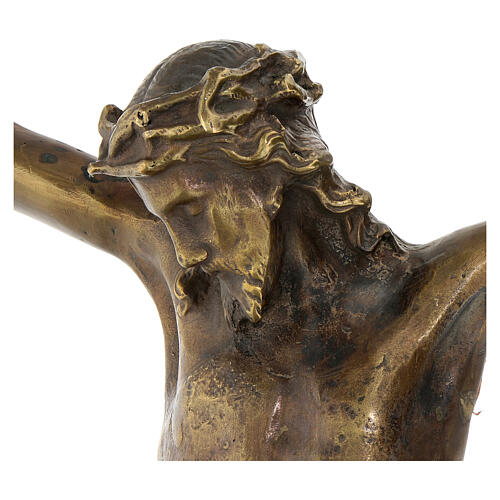 Body of Christ bronzed brass 67 cm 5