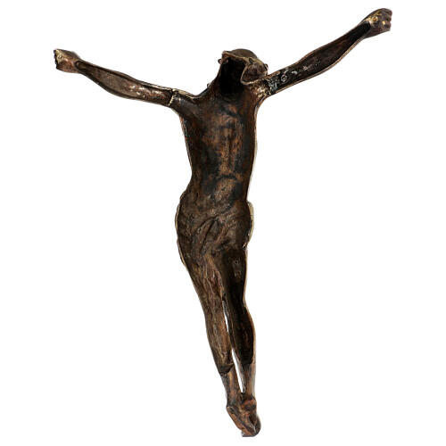 Body of Christ bronzed brass 67 cm 7