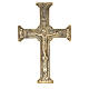 Croix de Christ laiton Moines Bethléem 29x19cm s1