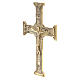 Croix de Christ laiton Moines Bethléem 29x19cm s2