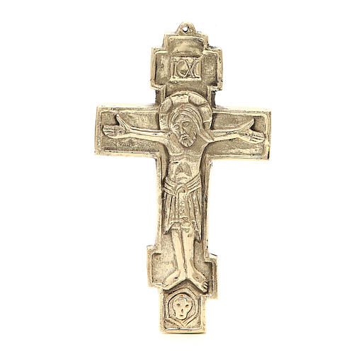 Byzantinisches Kreuz Messing 18.5x11cm Mönchen von Bethleem 1